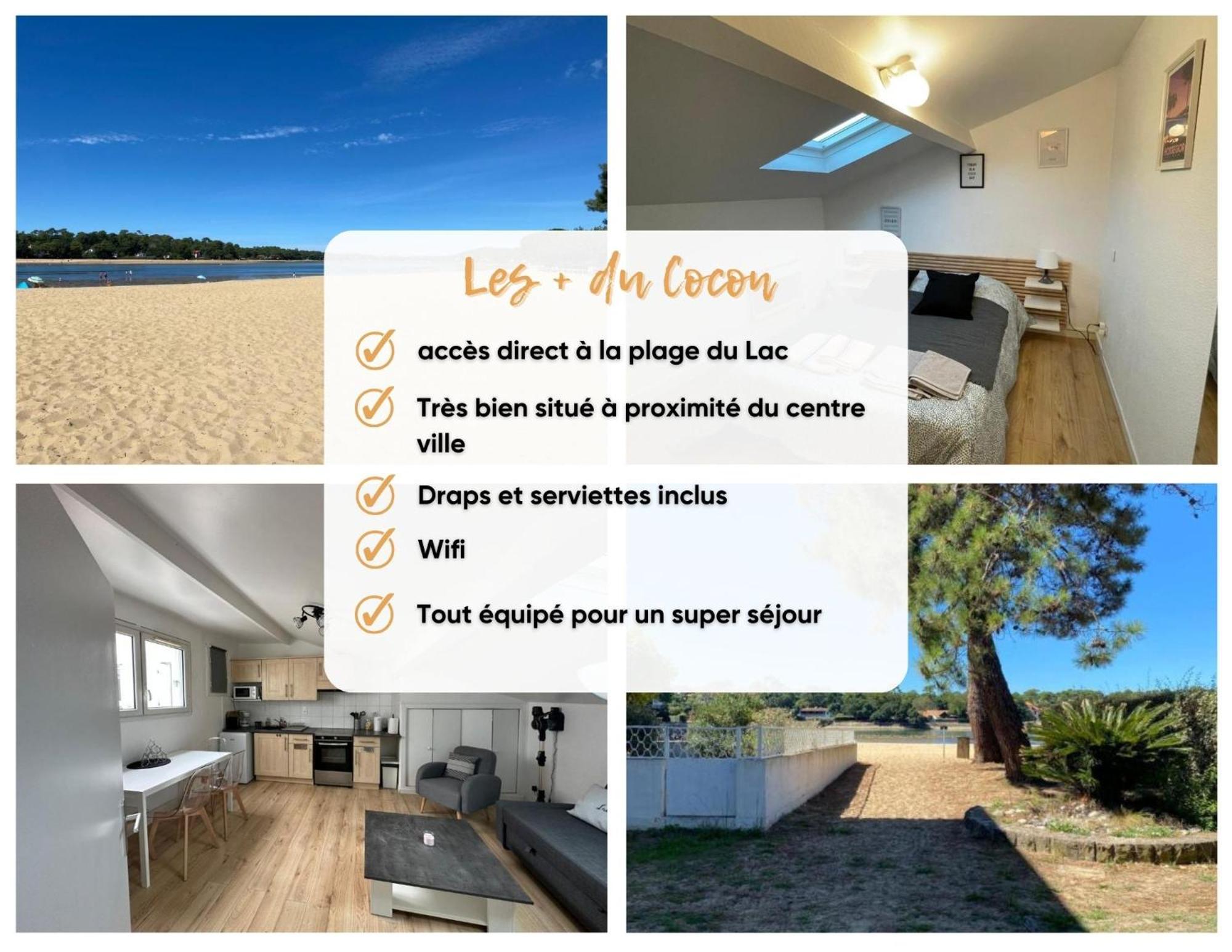Un Cocon Climatise Au Bord Du Lac D'Hossegor Soorts-Hossegor Exterior foto
